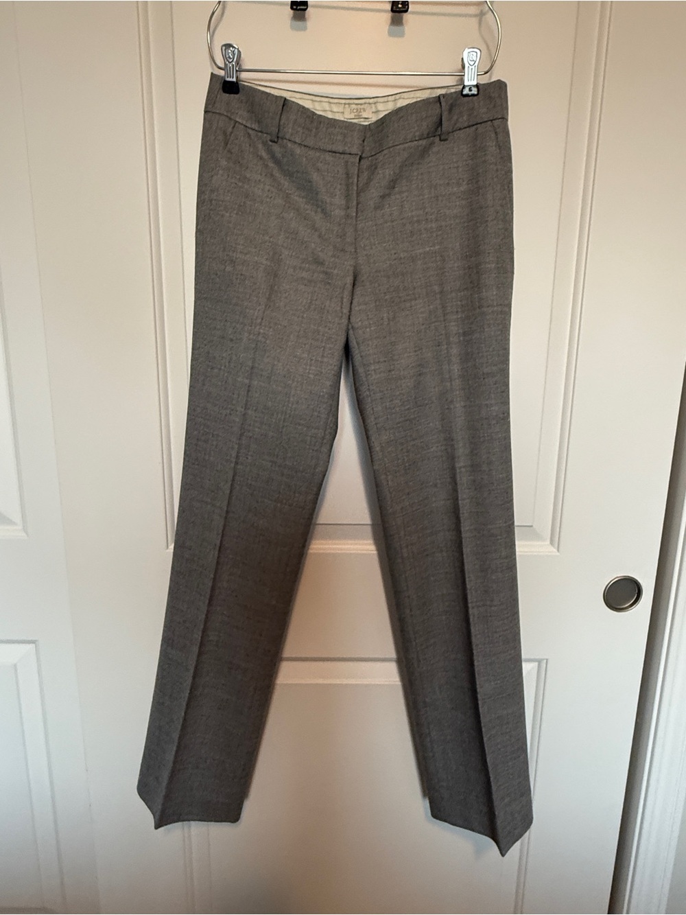 J Crew Factory Classic Gray Dress Pants - Tailored Work Trousers - EUC
